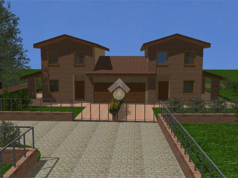 Porzione di bifamiliare in vendita a Deruta