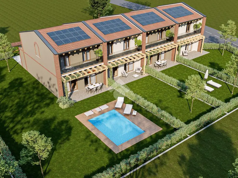 Villa a schiera centrale in vendita a Treviglio