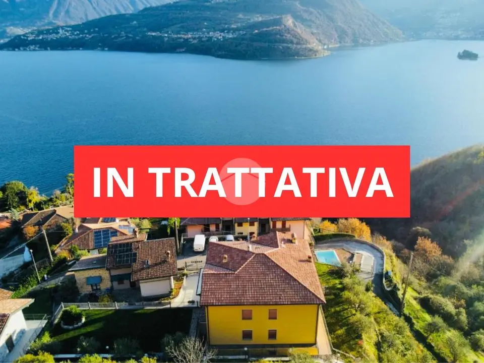 Quadrilocale in vendita a Tavernola Bergamasca