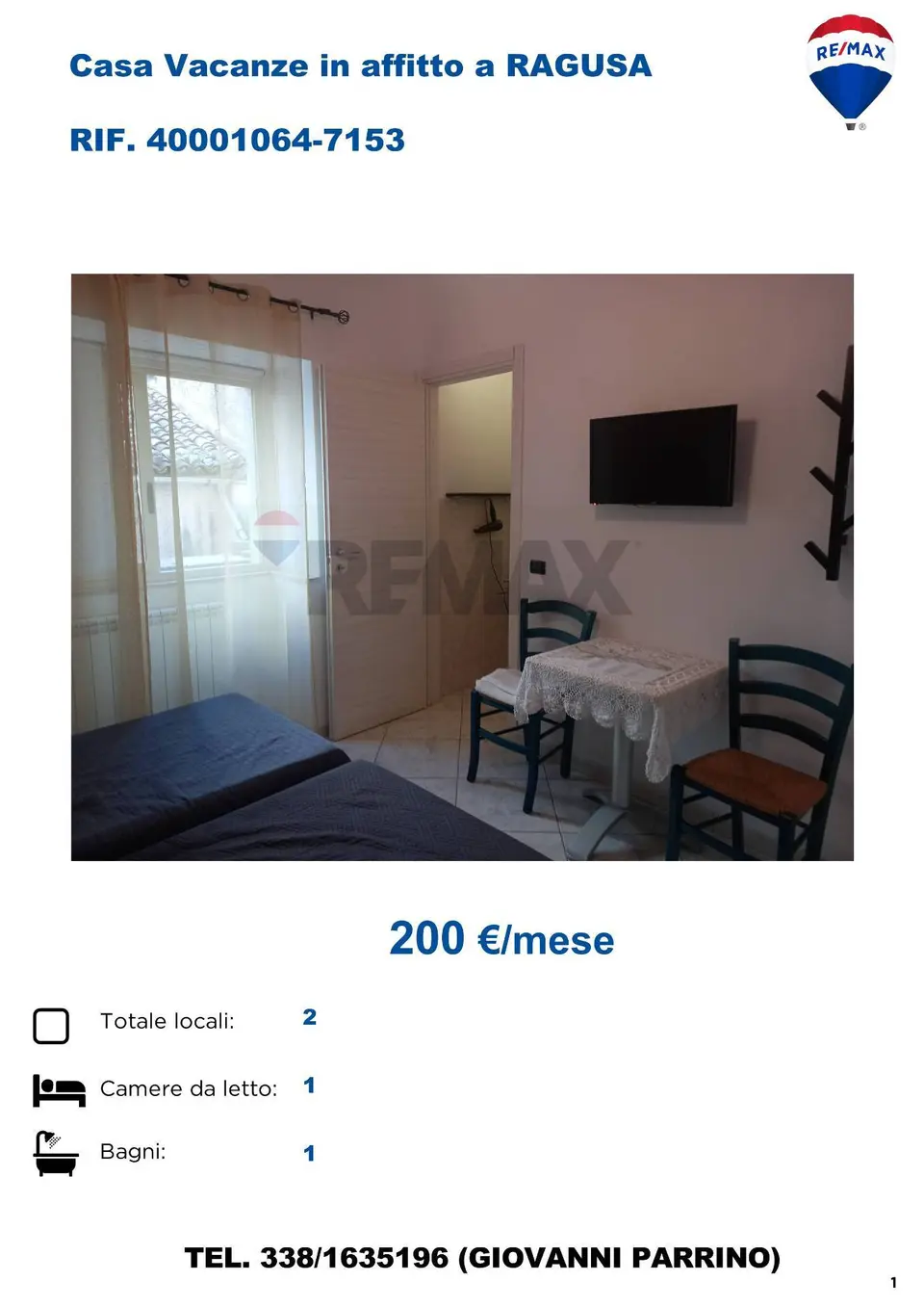 Stanza in Affitto a Ragusa