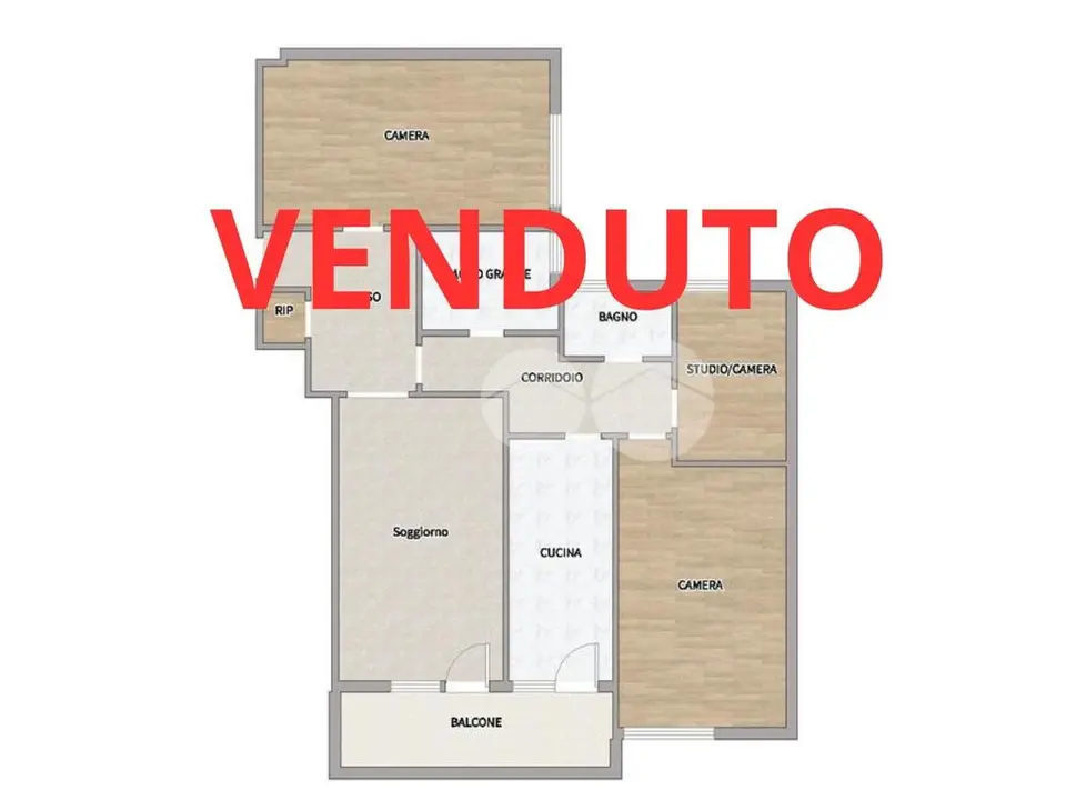Trilocale in vendita a Roma