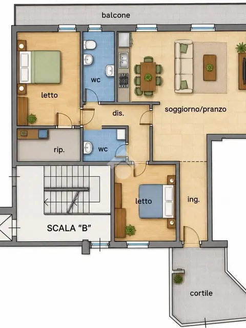 Quadrilocale in vendita a Cassano Delle Murge